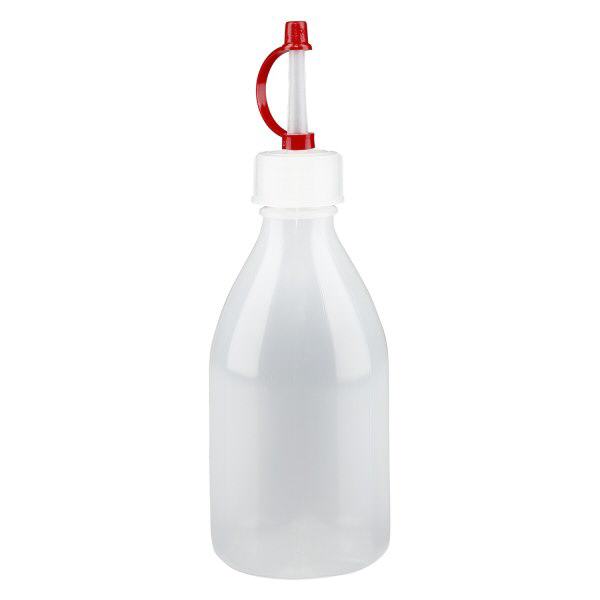 Flacon à col étroit 100 ml avec compte-gouttes Flacon à col étroit 100 ml avec compte-gouttes
