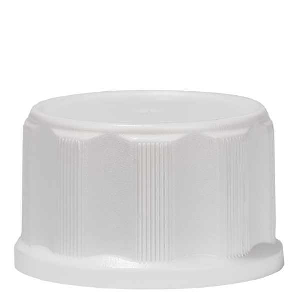 Bouchon à vis blanc, 22 mm