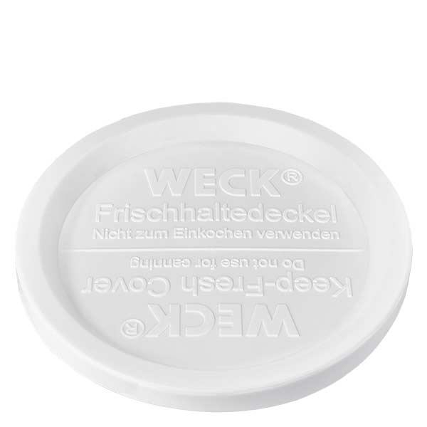 Couvercle fraîcheur WECK RR120 WECK REX Couvercle fraîcheur RR120 blanc transparent rond pour bocaux conservation conservation