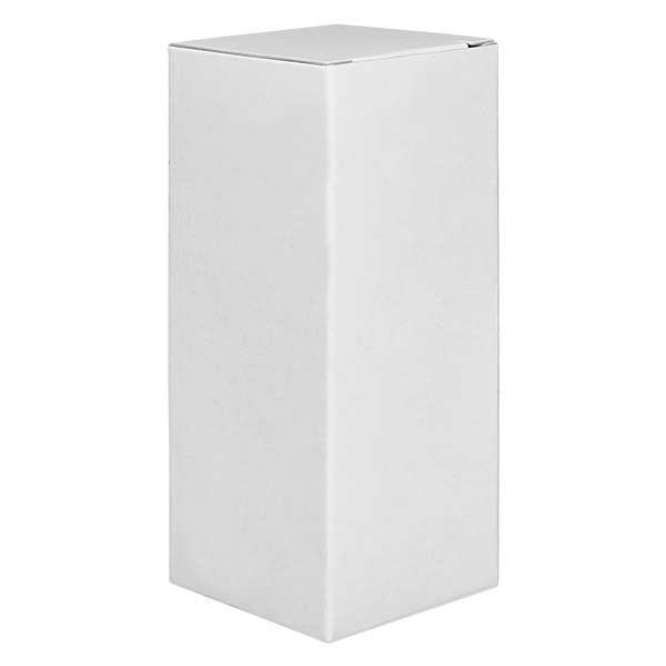 Boîte pliante FS1 carton blanc, hauteur 97mm Boîte pliante FS1 carton blanc, hauteur 97mm