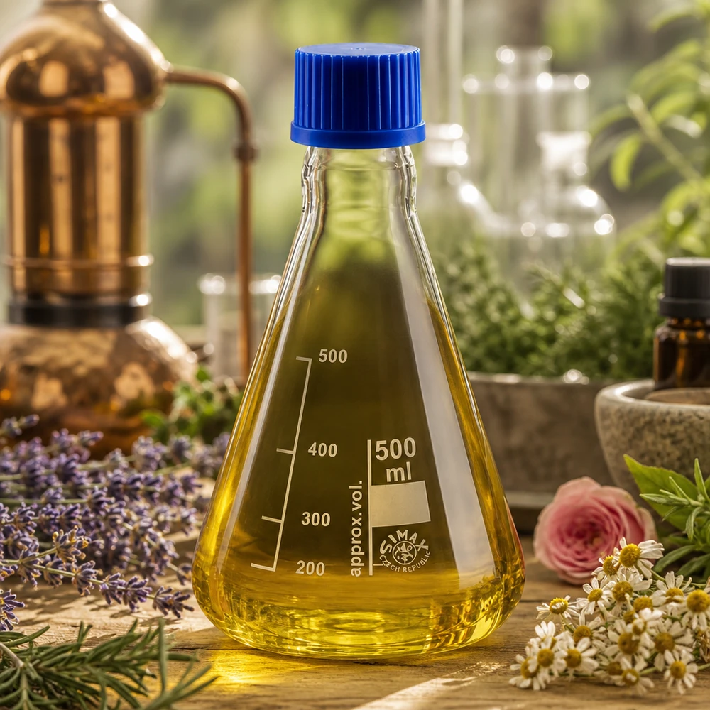 Fioles erlenmeyer 500ml équipement de laboratoire professionnel pour la recherche et l'analyse