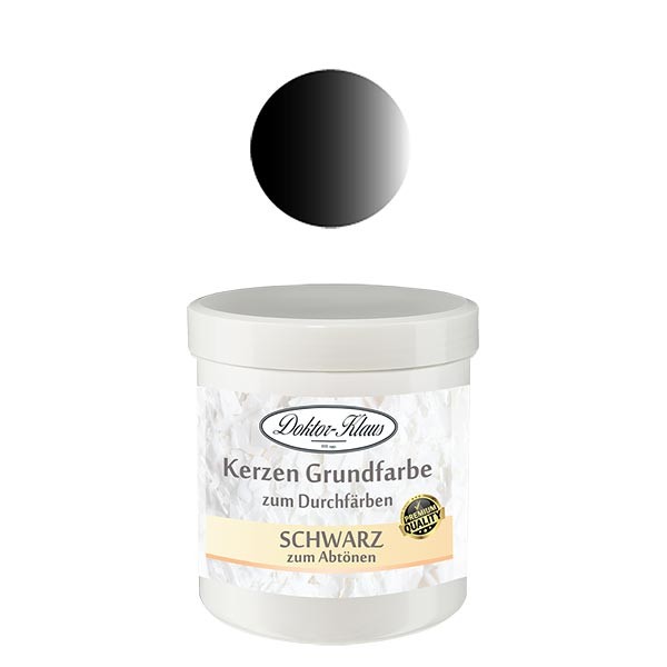 Doktor-Klaus Couleur de base pour bougies noir à teinter, 7gr Doktor-Klaus Couleur de base pour bougies noir à teinter, 7gr
