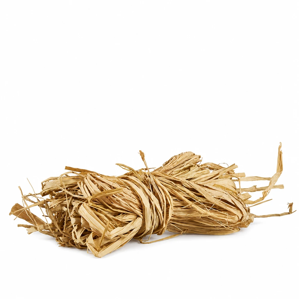 Ficelle naturelle pour la décoration, 30 g Raphia naturel pour décorer 30g de fibres de raphia naturel en beige doré pour la décoration et les projets de bricolage