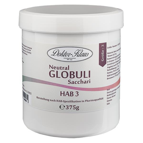 375g globules neutres HAB3, 100 % pure saccharose 375g globules neutres HAB3, 100 % pure saccharose