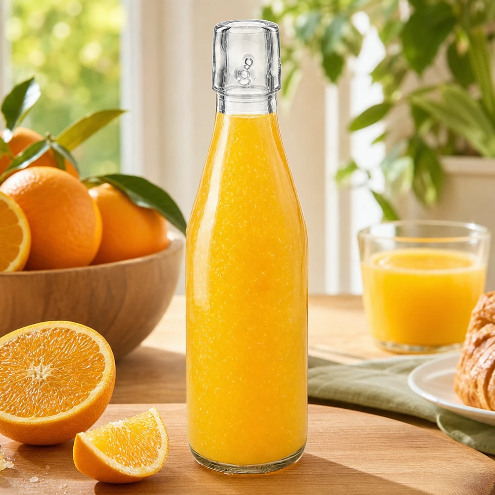 Bouteille en verre de 250 ml sans bouchon mécanique UNiTWIST