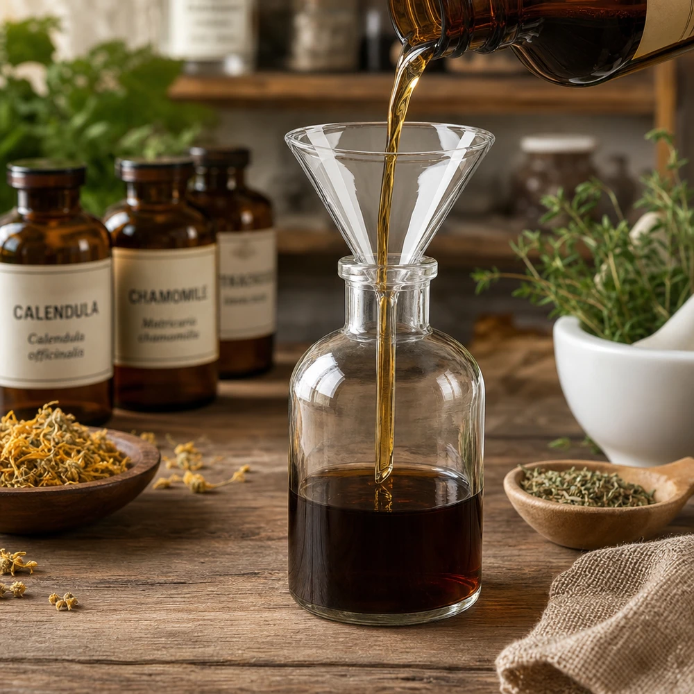 Entonnoir en verre professionnel de 100 mm pour la cuisine et le laboratoire, doté d'un manche court pratique et fabriqué en verre sodocalcique robuste