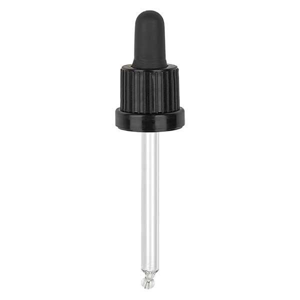 PiV.. noir DIN18, 70mm longueur de pipette OV.. PiV.. noir DIN18, 70mm longueur de pipette OV..