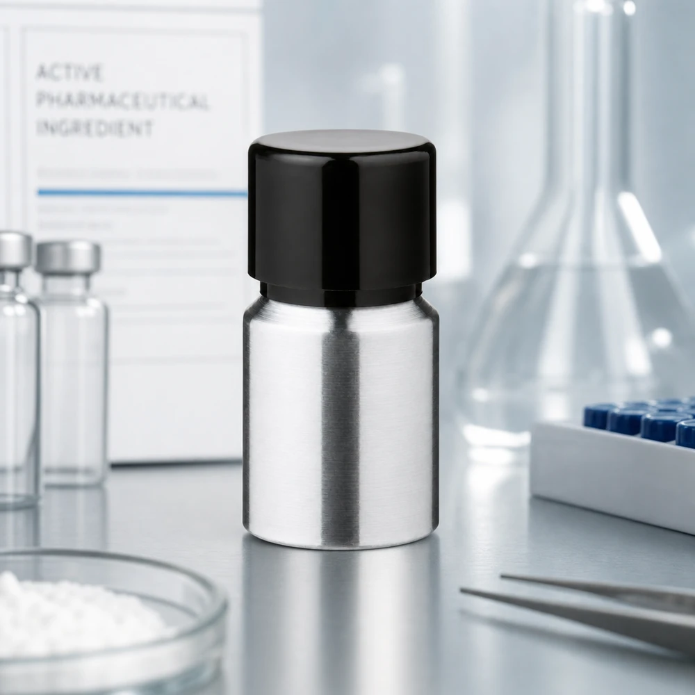 Bouteille en aluminium poncé 10 ml, avec bouchon à vis noir et joint conique Elégant flacon en aluminium de 10ml d'aspect métallique avec bouchon à visser pour produits cosmétiques de haute qualité