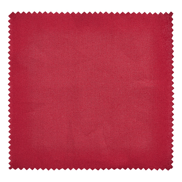 Napperon en tissu bordeaux, 15 cm, carré Napperon en tissu bordeaux, 15 cm, carré