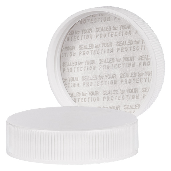 Couvercle à visser 38mm blanc SFYP pour Petpacker