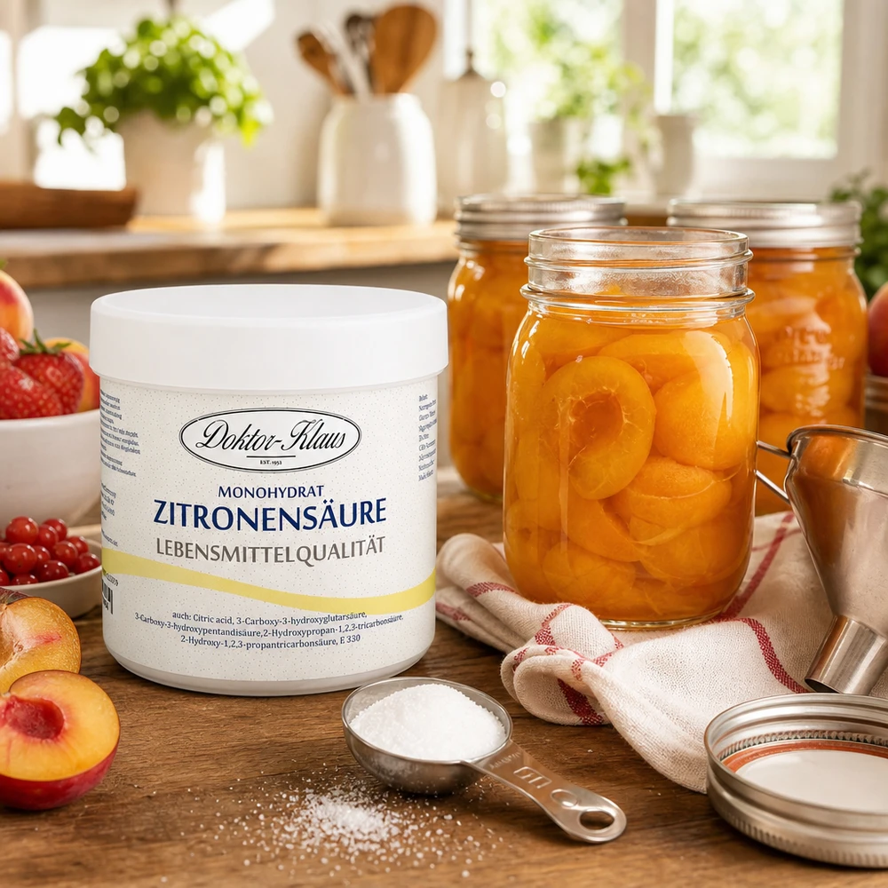 250g d'acide citrique Doktor-Klaus Zitronensäure Doktor-Klaus 250g umweltfreundliche Alternative zu chemischen Reinigern