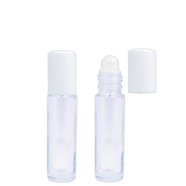 Déodorant à bille 10 ml en verre clair Déodorant à bille 10 ml en verre clair