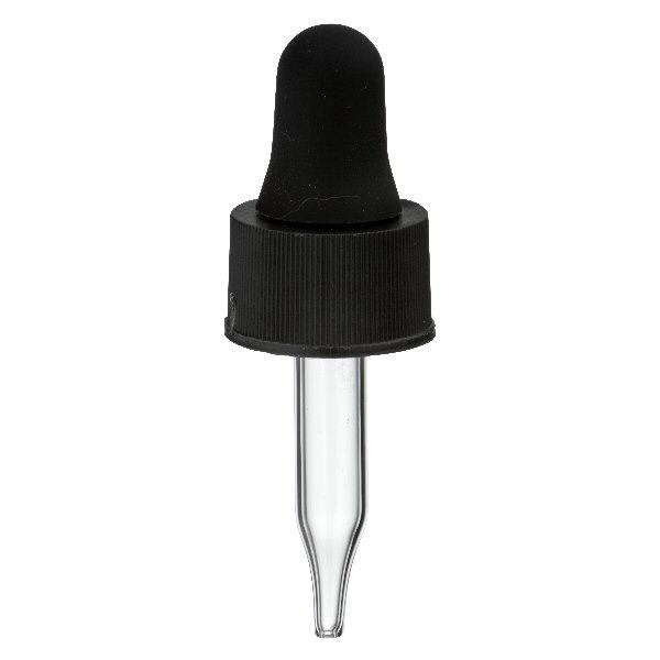 Pipette compte-gouttes en verre noir UT13/3 UNiTWIST Pipette compte-gouttes en verre noir UT13/3 UNiTWIST