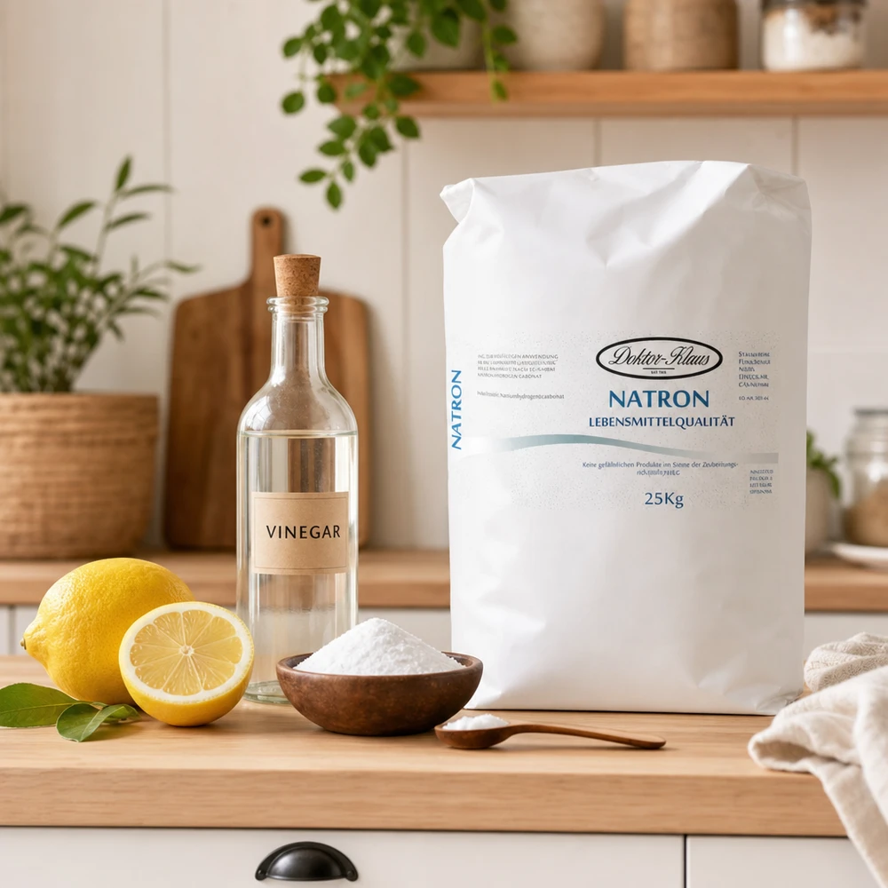 Bicarbonate de sodium sac de 25kg avec poudre blanche en gros emballage pratique pour le ménage