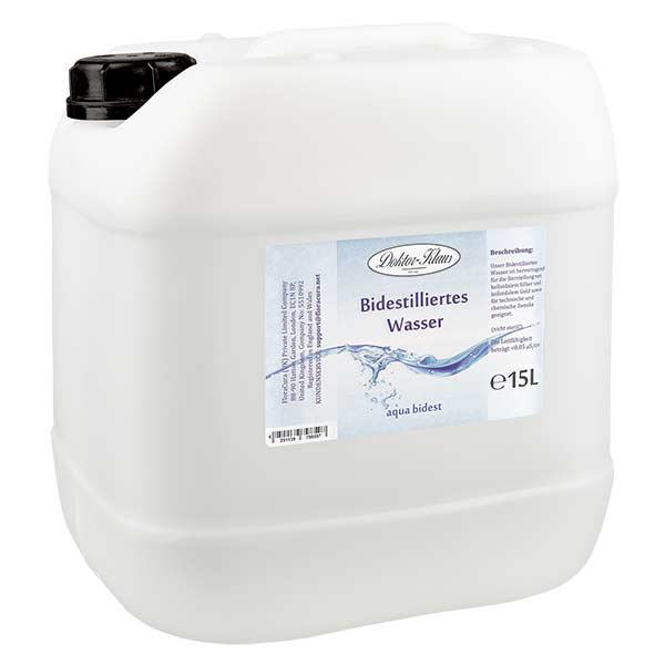 Doktor-Klaus Aqua bidest - Eau bidistillée 15 L Doktor-Klaus Aqua bidest - Eau bidistillée 15 L