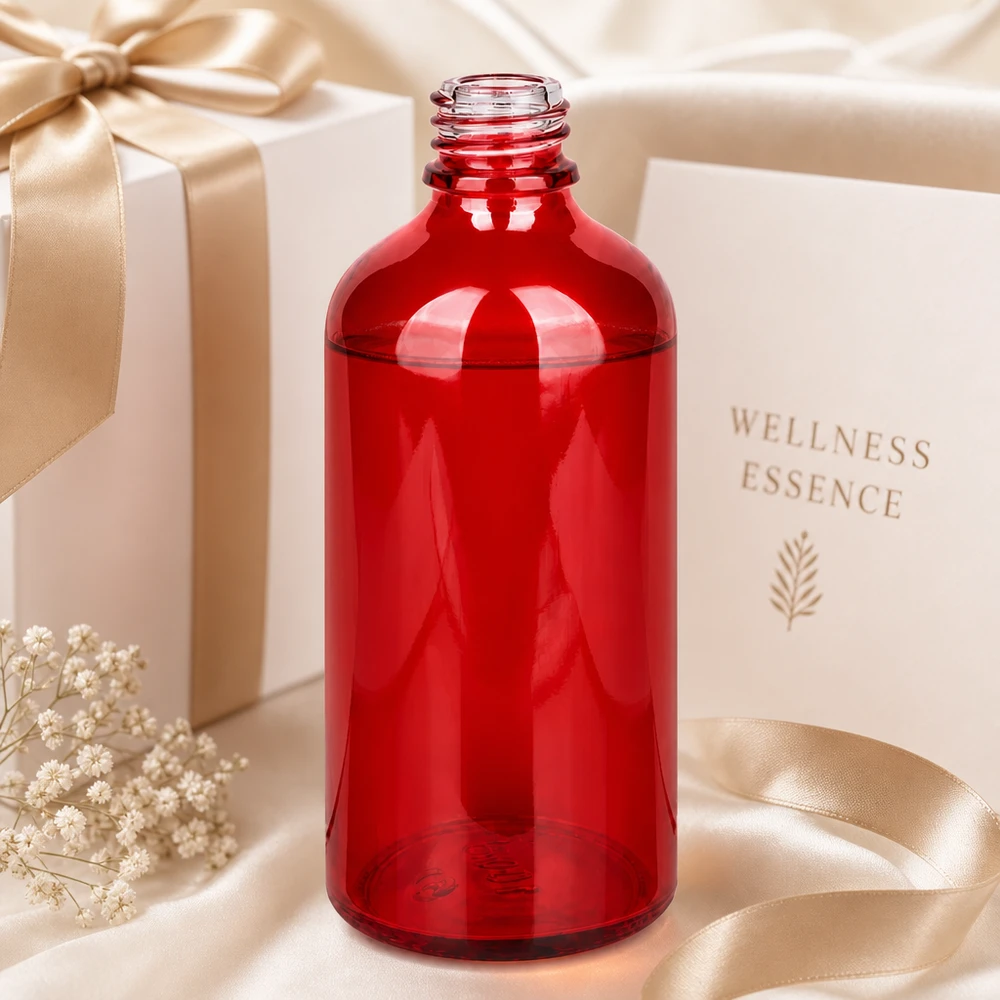 Bouteille de pharmacie professionnelle RedLine de 100 ml pour l'aromathérapie et les remèdes naturels
