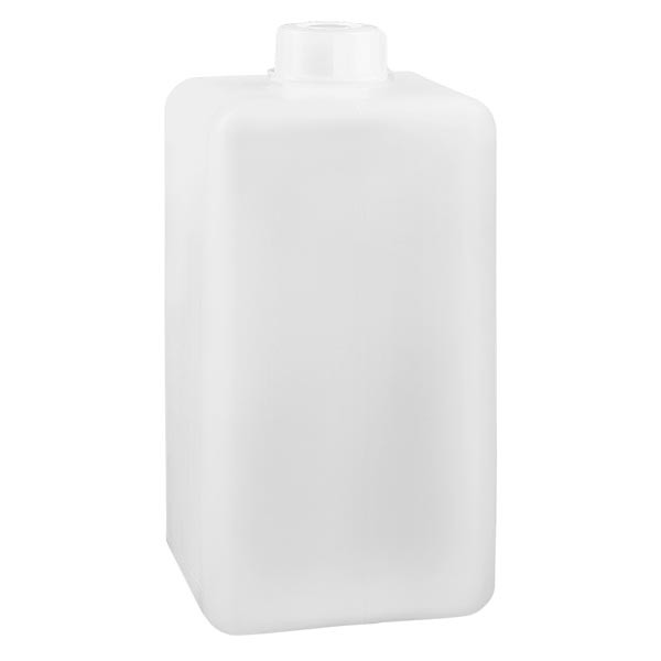 Flacon à produits chimiques 1500 ml à col étroit, PEHD couleur naturelle, avec bouchon GL 32 Flacon à produits chimiques 1500 ml à col étroit, PEHD couleur naturelle, avec bouchon GL 32