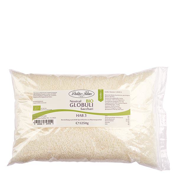 1250g globules neutres bio HAB3, 100 % pure saccharose 1250g globules neutres bio HAB3, 100 % pure saccharose