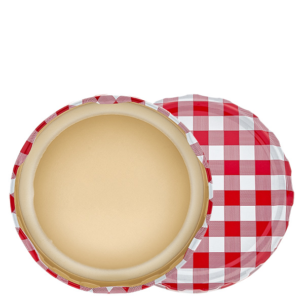 82mm BasicSeal bouchon carreau rouge/blanc (TO82) UNiTWIST 82mm BasicSeal bouchon carreau rouge/blanc (TO82) UNiTWIST