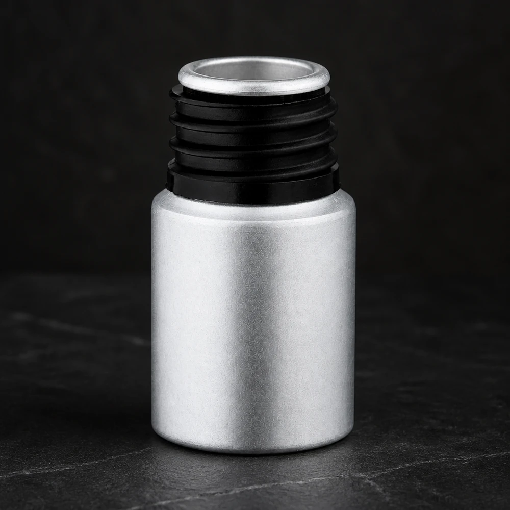 Bouteille d'aluminium écologique de 10 ml en aluminium recyclable avec revêtement durable