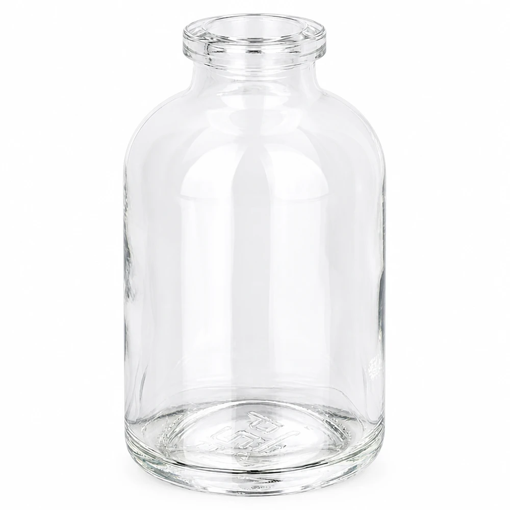 Flacon pour solution injectable, 50 ml en verre clair Medizinische Injektionsflasche 50ml Klarglas für Labor und Pharmazie