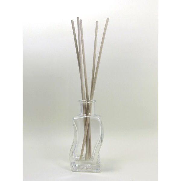 Flacon Altana 100ml + 10 bâtons à parfum clairs + bouchon de liège