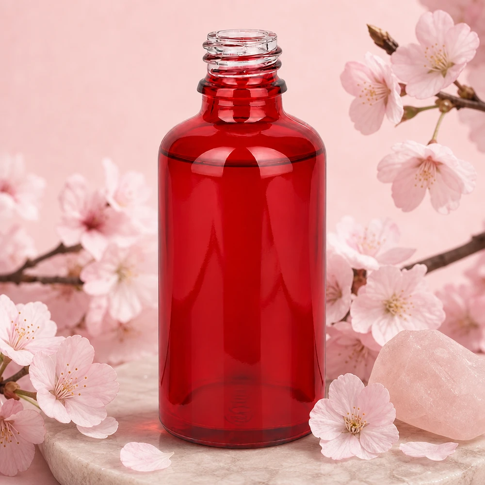 Flacon à pharmacie 50ml RedLine UT18/50 UNiTWIST Flacon RedLine UT18/50 de 50 ml avec surface en verre lisse pour un nettoyage et une stérilisation faciles
