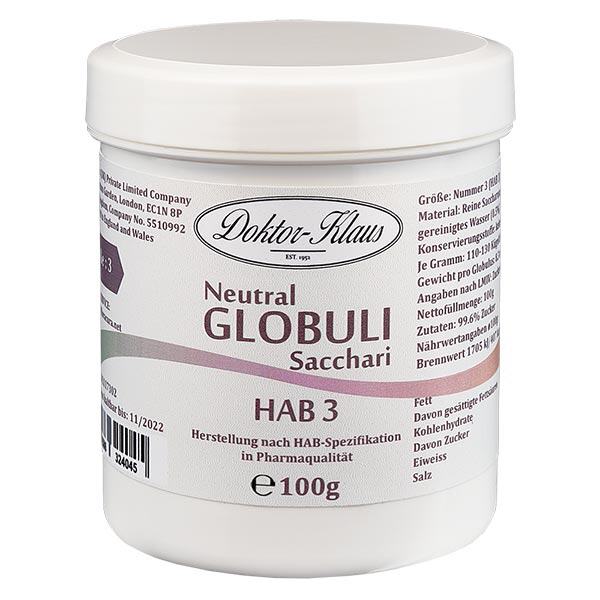 100g globules neutres HAB3, 100 % pure saccharose 100g globules neutres HAB3, 100 % pure saccharose