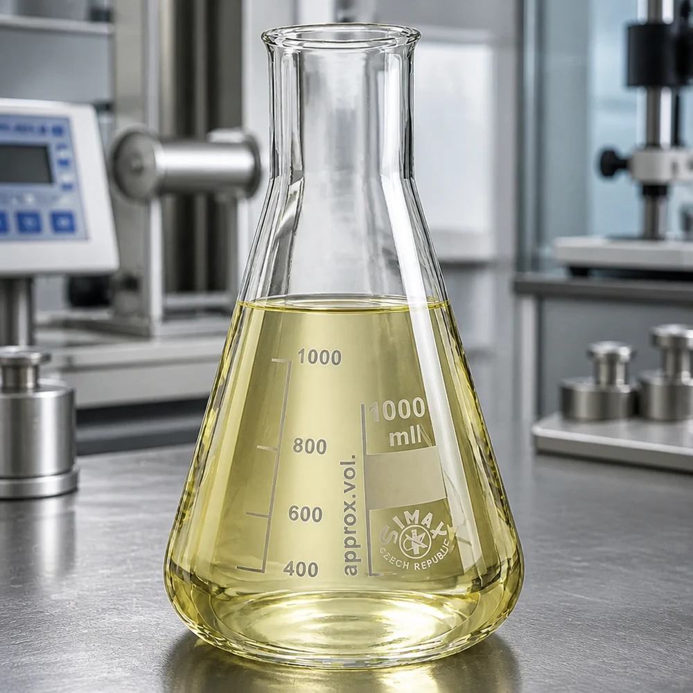 Erlenmeyer 200ml col large, verre borosilicate Erlenmeyer 200ml col large en verre de laboratoire robuste avec une longue durée de vie