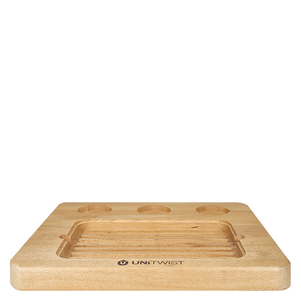 Planche en bois (hêtre) pour les sets de pierres chaudes UNiTWIST Planche en bois (hêtre) pour les sets de pierres chaudes UNiTWIST