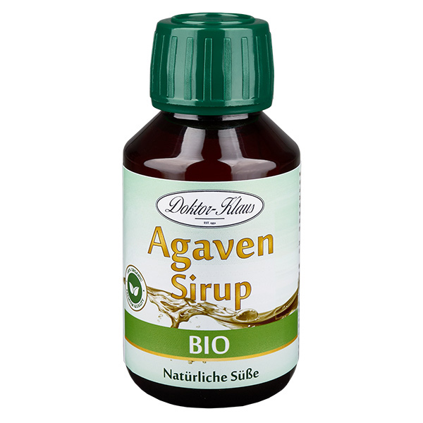 100ml de sirop d'agave bio en bouteille PET brune, environ 130g