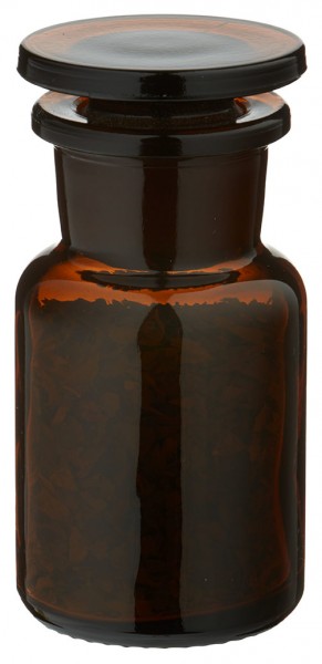 Idée de pot à épices : flacon pharmaceutique 50 ml col large + bouchon verre ambré Idée de pot à épices : flacon pharmaceutique 50 ml col large + bouchon verre ambré