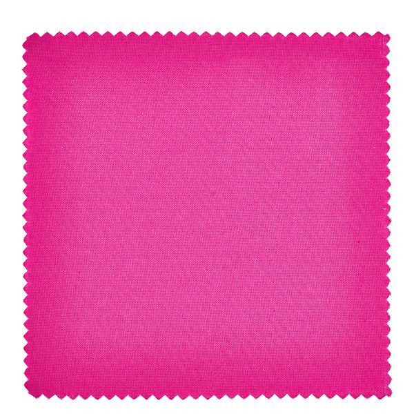 Tissu napperon pour décoratif rose 12cm carré Tissu rose 12cm carré gros plan montrant la texture et le détail de dentelure pour les napperons de bijoux Activités manuelles