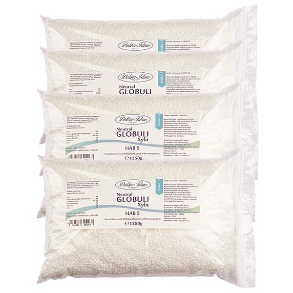 Offre spéciale : 5,0kg globules neutres HAB5 en xylite (sans sucre) (4 x 1,25kg) Offre spéciale : 5,0kg globules neutres HAB5 en xylite (sans sucre) (4 x 1,25kg)