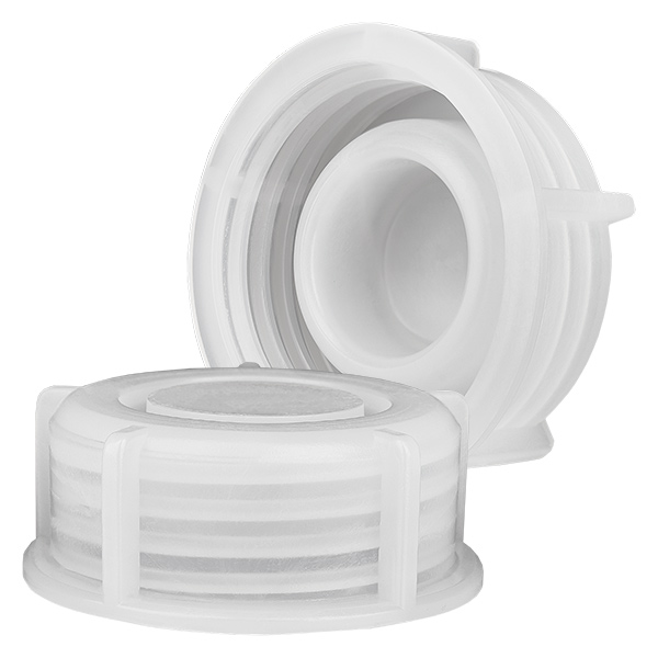Bouchon à vis pour bouteille de produits chimiques, filetage GL 32