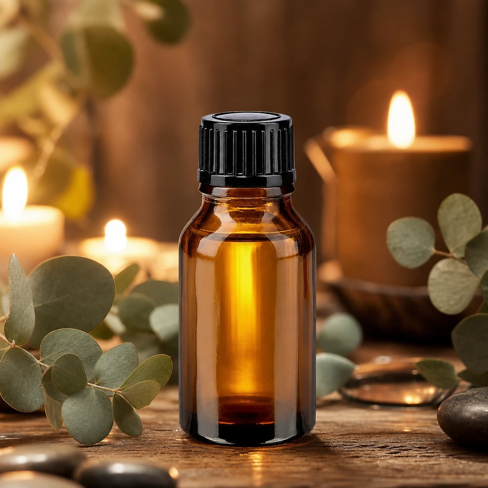 Flacon à pharmacie brun 15ml bouchon compte-gouttes noir 1mm std Petite bouteille en verre ambré de 15 ml avec bouchon à vis noir pour huiles essentielles