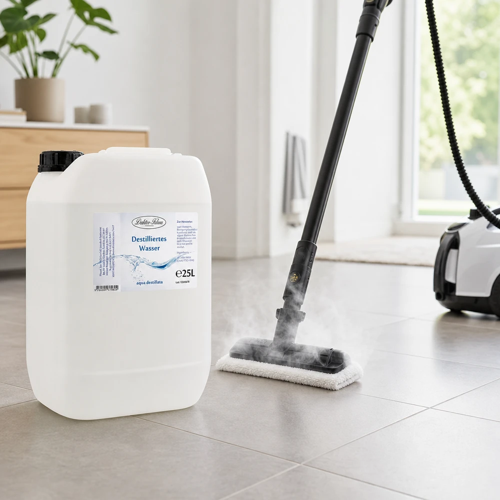 Eau distillée Doktor Klaus - Aqua dest 25 litres en jerrican premium teinte naturelle