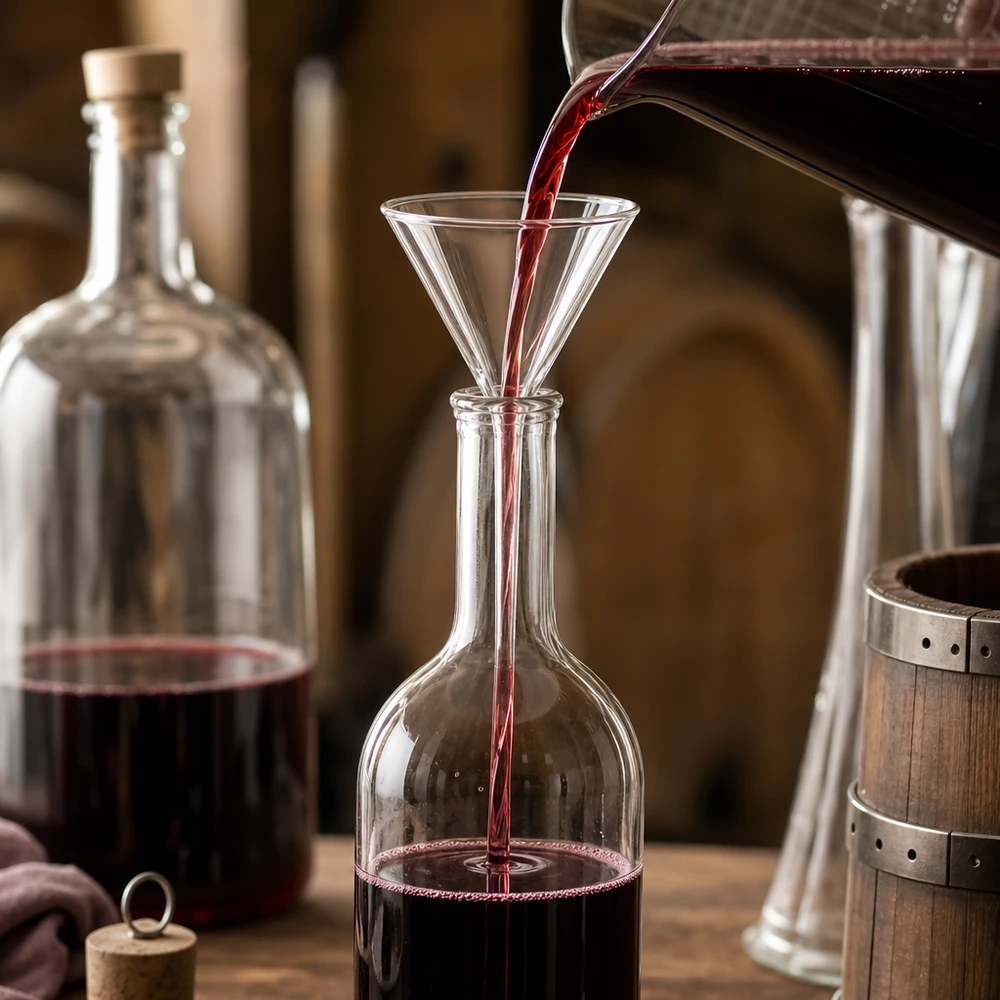 Entonnoir Ø 35mm - verre borosilicate 3.3 - angle 60° Entonnoir compact en verre 35mm avec un angle de 60 degrés, idéal pour les petits flacons de laboratoire et les tubes à essai