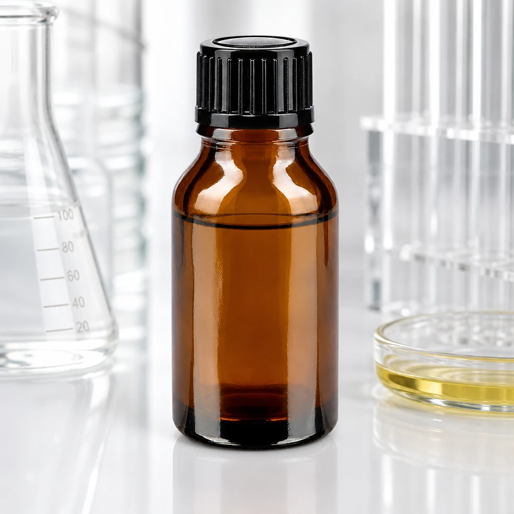 Flacon à pharmacie brun 15ml bouchon compte-gouttes noir 1mm std Flacon médical en verre ambré de 15 ml avec compte-gouttes noir, destiné aux applications de laboratoire
