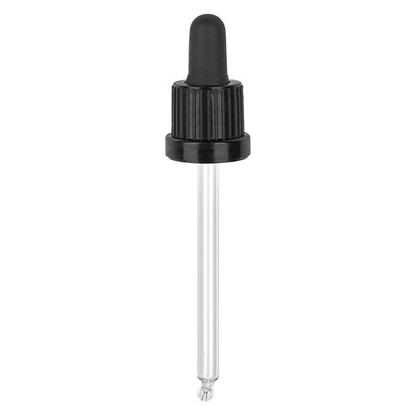 PiV.. noir DIN18, 95mm longueur de pipette OV.. PiV.. noir DIN18, 95mm longueur de pipette OV..