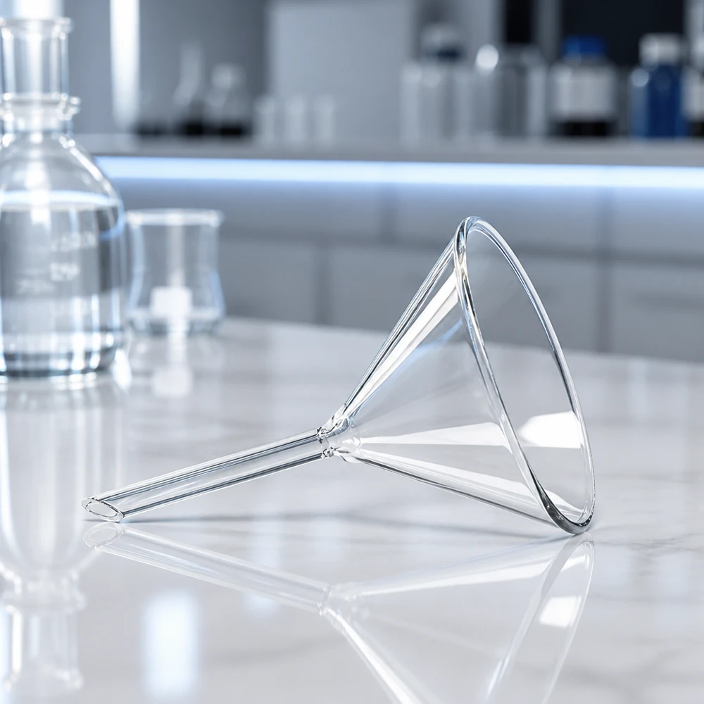 Pots en verre de précision 70mm en verre sodo-calcique résistant pour les environnements de laboratoire professionnels