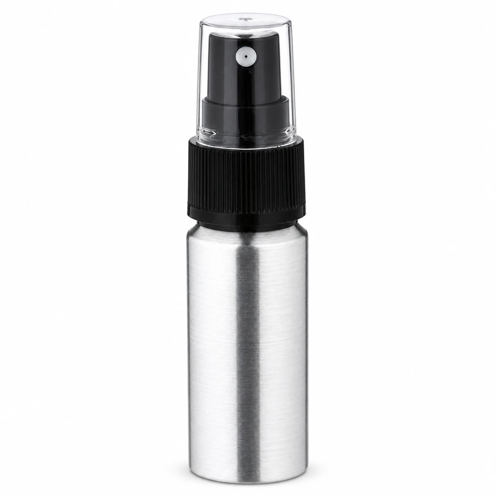 Vaporisateur en aluminium de 20 ml - format pratique pour les voyages