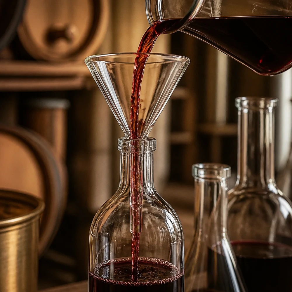 Entonnoir Ø 45mm - verre borosilicate 3.3 - angle 60° Entonnoir de laboratoire de précision ouverture 45mm en verre borosilicaté de haute qualité pour un transfert de liquide sûr