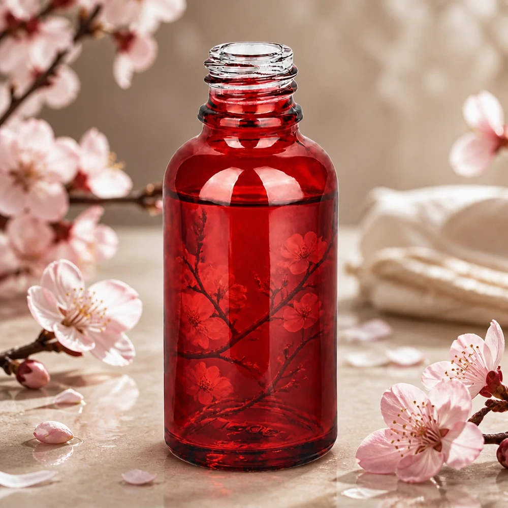 Bouteille de pharmacie robuste RedLine UT18/30 UNiTWIST 30ml en verre borosilicaté à paroi épaisse