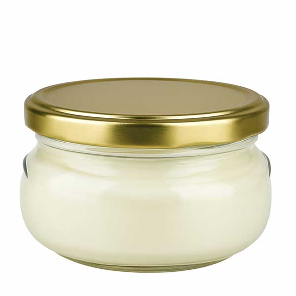 120ml Verre terrine avec couvercle BasicSeal or UNiTWIST 120ml Verre terrine avec couvercle BasicSeal or UNiTWIST