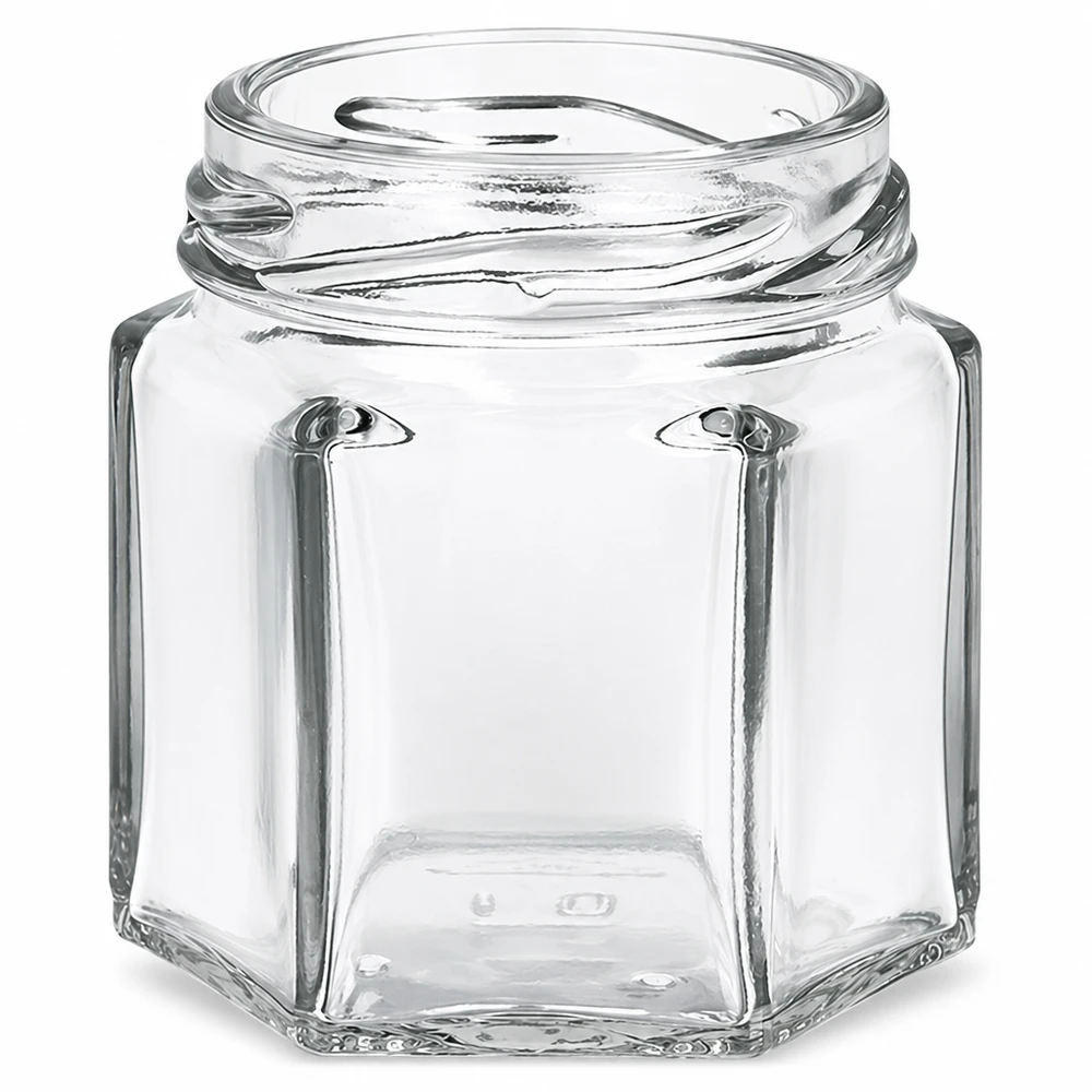 47ml Verre hexagonal sans couvercle (TO43) UNiTWIST 47ml Verre hexagonal sans couvercle (TO43) UNiTWIST