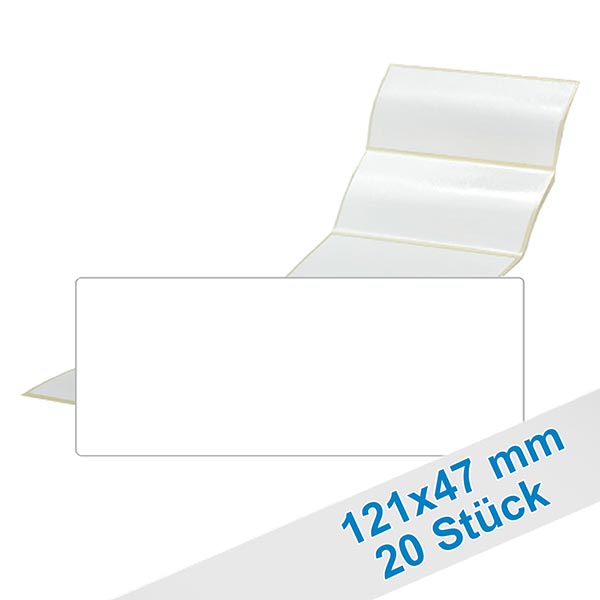 27 étiquettes amovibles blanches, 63x30 mm 27 étiquettes amovibles blanches, 63x30 mm