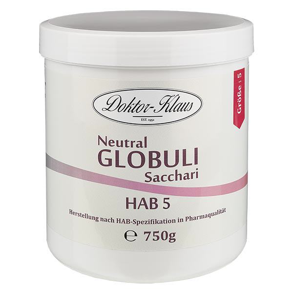 750g globules neutres HAB5, 100 % pure saccharose