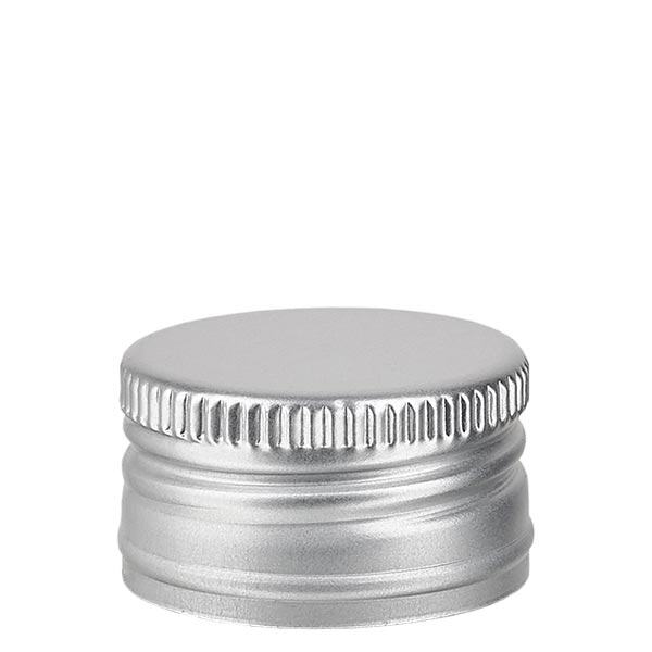 Capsule à vis PP 24 mm, aluminium argenté, standard Capsule à vis PP 24 mm, aluminium argenté, standard