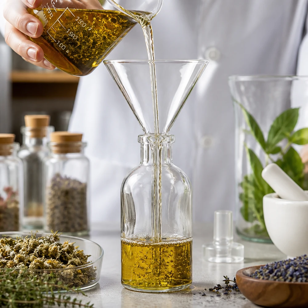 Entonnoir Ø 100mm - verre borosilicate 3.3 - angle 60° Entonnoir de laboratoire de précision 100mm en verre borosilicaté résistant à la température pour un dosage exact